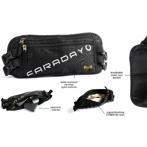 Signal Blocking Waist Bag - Faraday Defense